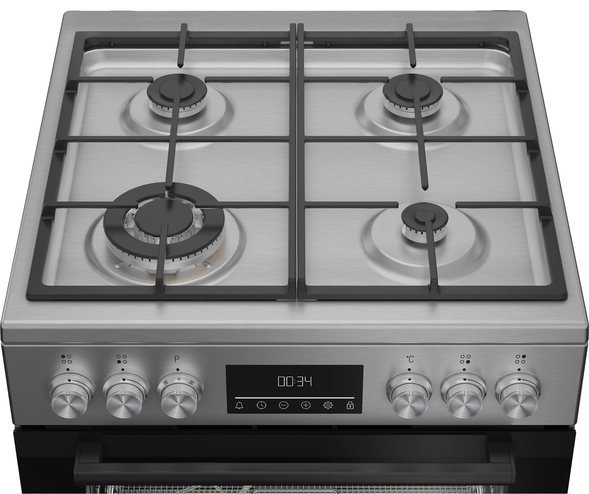 фото Комбінована плита Beko FBMA61330GXDT