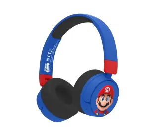 OTL Technologies Super Mario Kids Wireless Dla Dzieci Nauszne Niebiesko-czarny