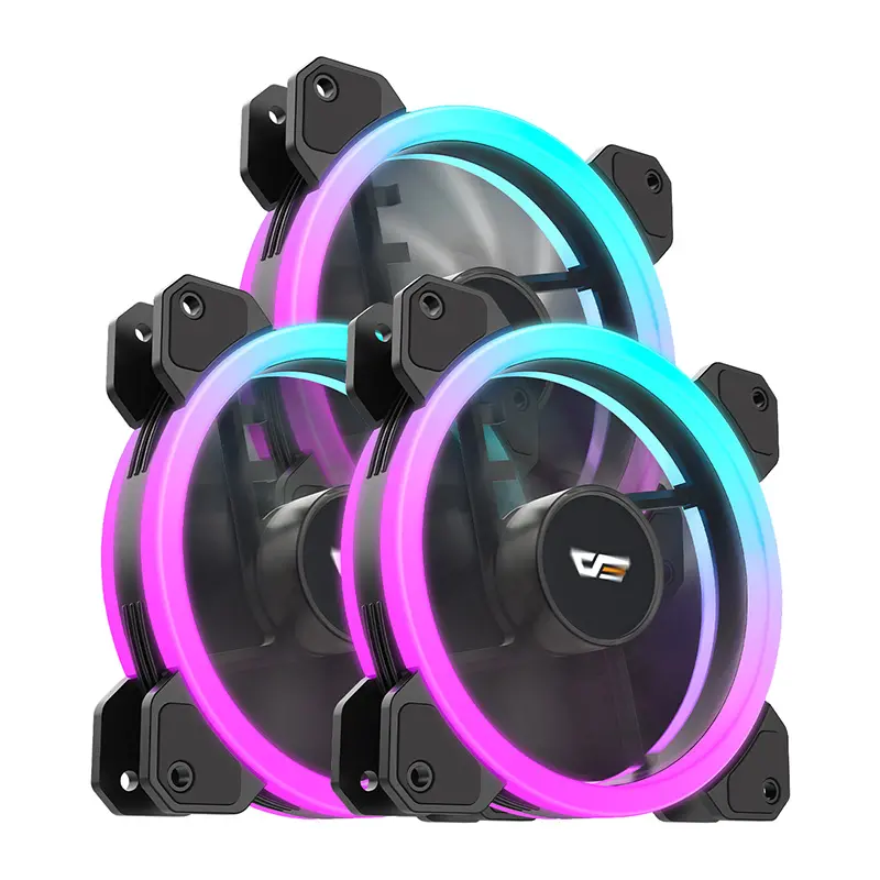 Zestaw wentylatorów Darkflash DR11 ARGB 3w1 Czarny