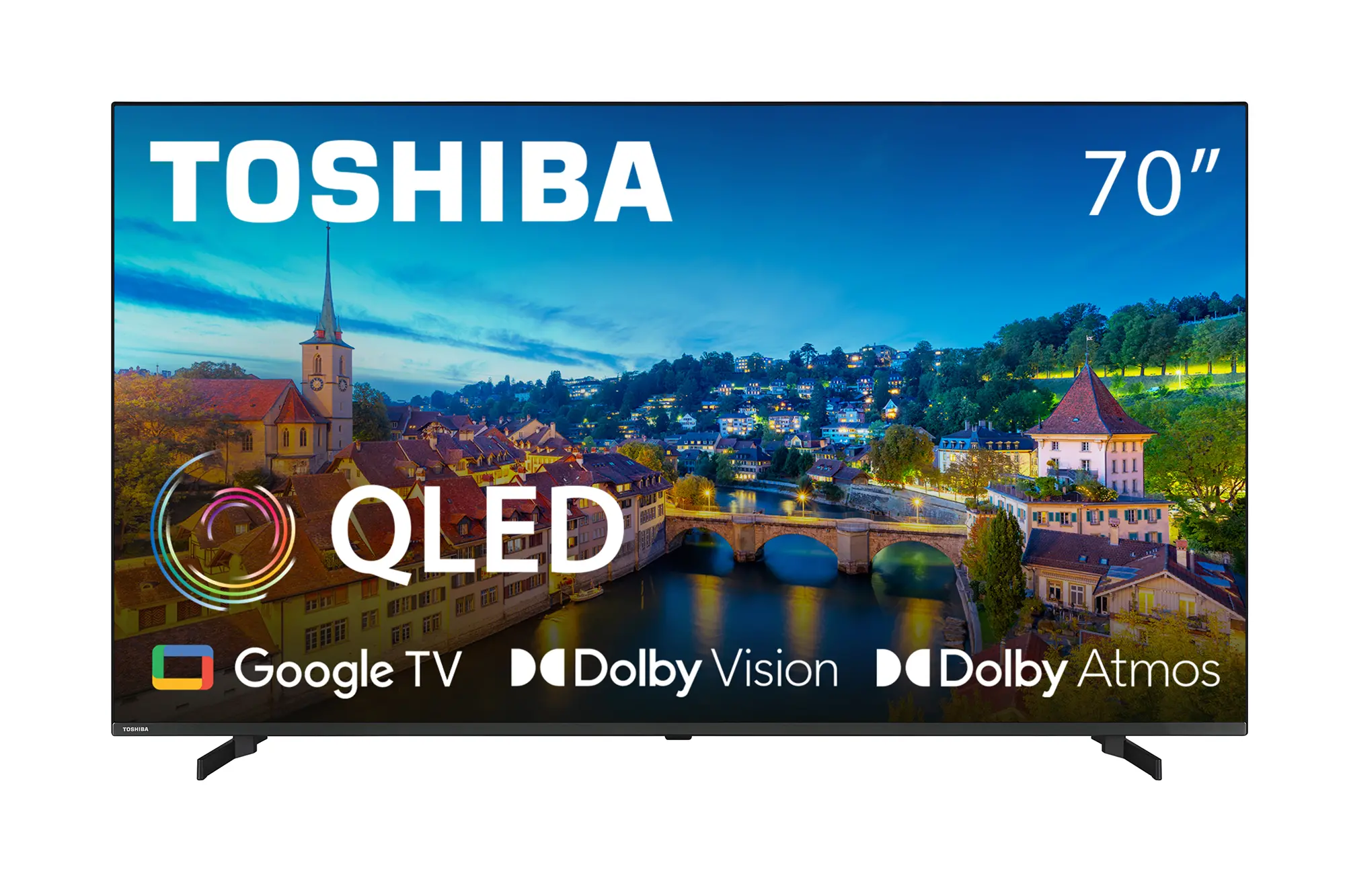 Telewizor Toshiba 70QG5E63DG  70"QLED 4K Google TV Dolby Vision Dolby Atmos DVB-T2
