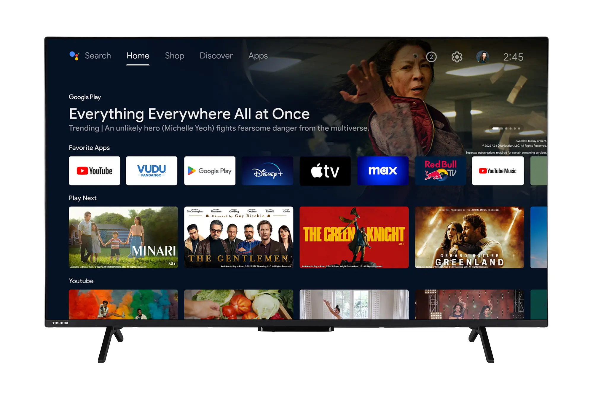 фото Телевізор Toshiba 50QA2363DG