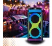 Power Audio Manta SPK0601B100 ARGOS 100W Bluetooth Mikrofon Karaoke Czarny