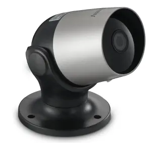 Hama 176646 Wi-Fi z czujnikiem ruchu i noktowizorem 1080p Srebrny