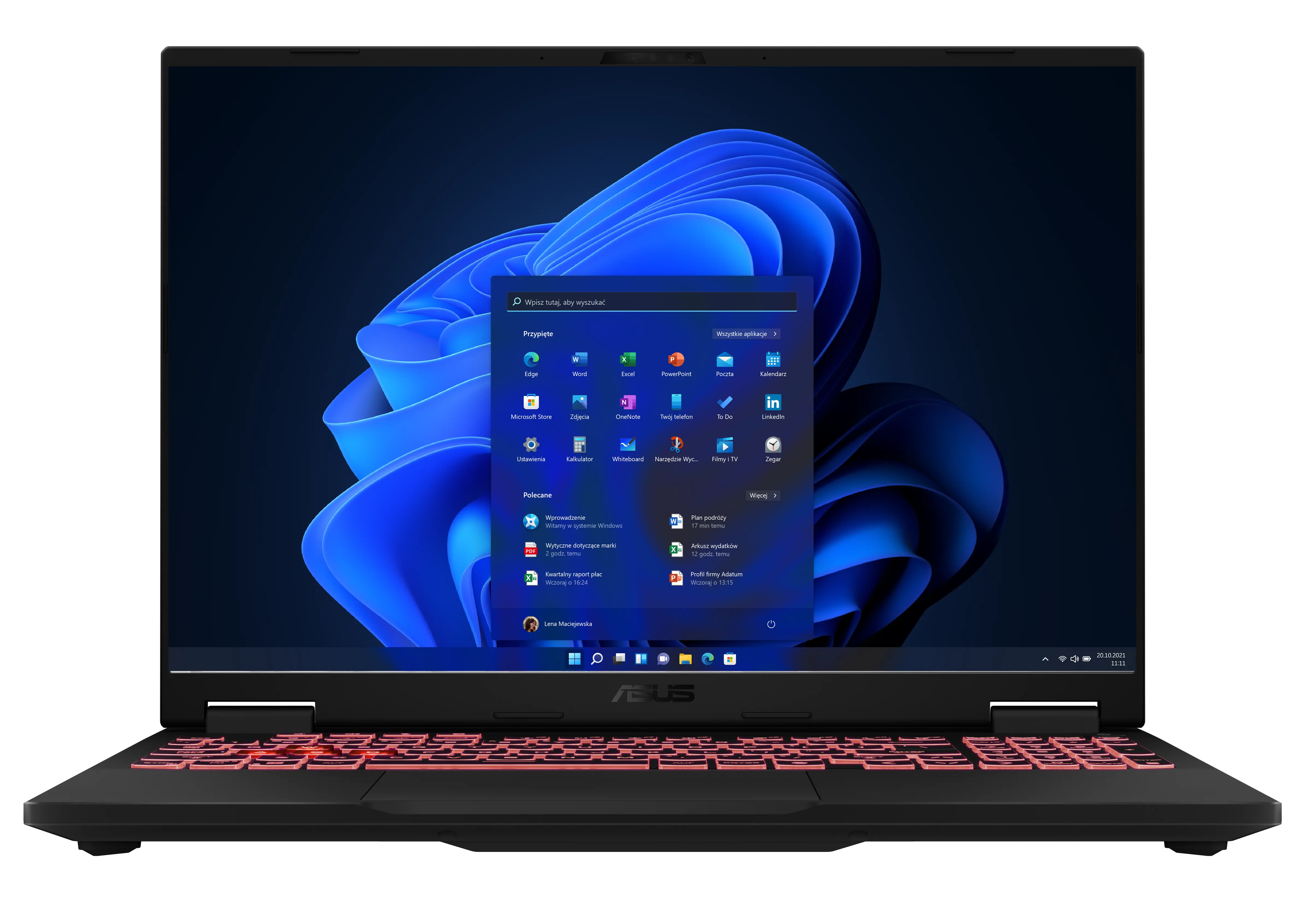 Laptop ASUS TUF Gaming A16 2024 FA608WV-R7161W 16'' 165Hz Ryzen AI 9 HX 370 16GB RAM 1TB Dysk SSD RTX4060 Win11 Szary Funkcje AI