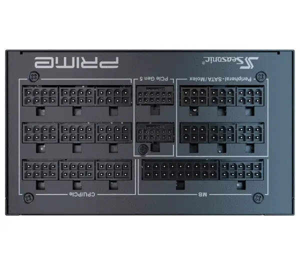 Seasonic Prime-TX-1600-ATX30 1600W 80+ Titanium Czarny - Kup na Raty - RRSO 0%