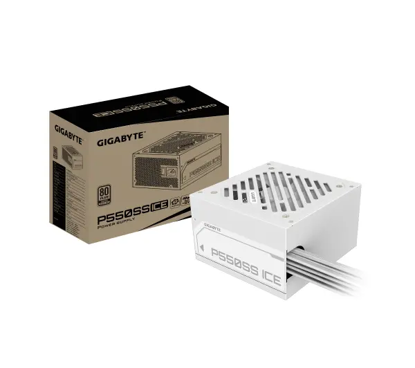 Gigabyte P550SS ICE 550W 80+ Silver Biały