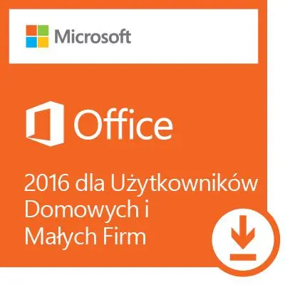 Program Microsoft Office 2016 dla Użytkowników Domowych i Małych Firm Kod aktywacyjny