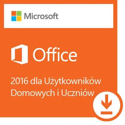 Program Microsoft Office 2016 dla Użytkowników Domowych i Uczniów Kod aktywacyjny