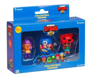PMI Kids World Brawl Stars -3 Pack Ver.D BRW2021D