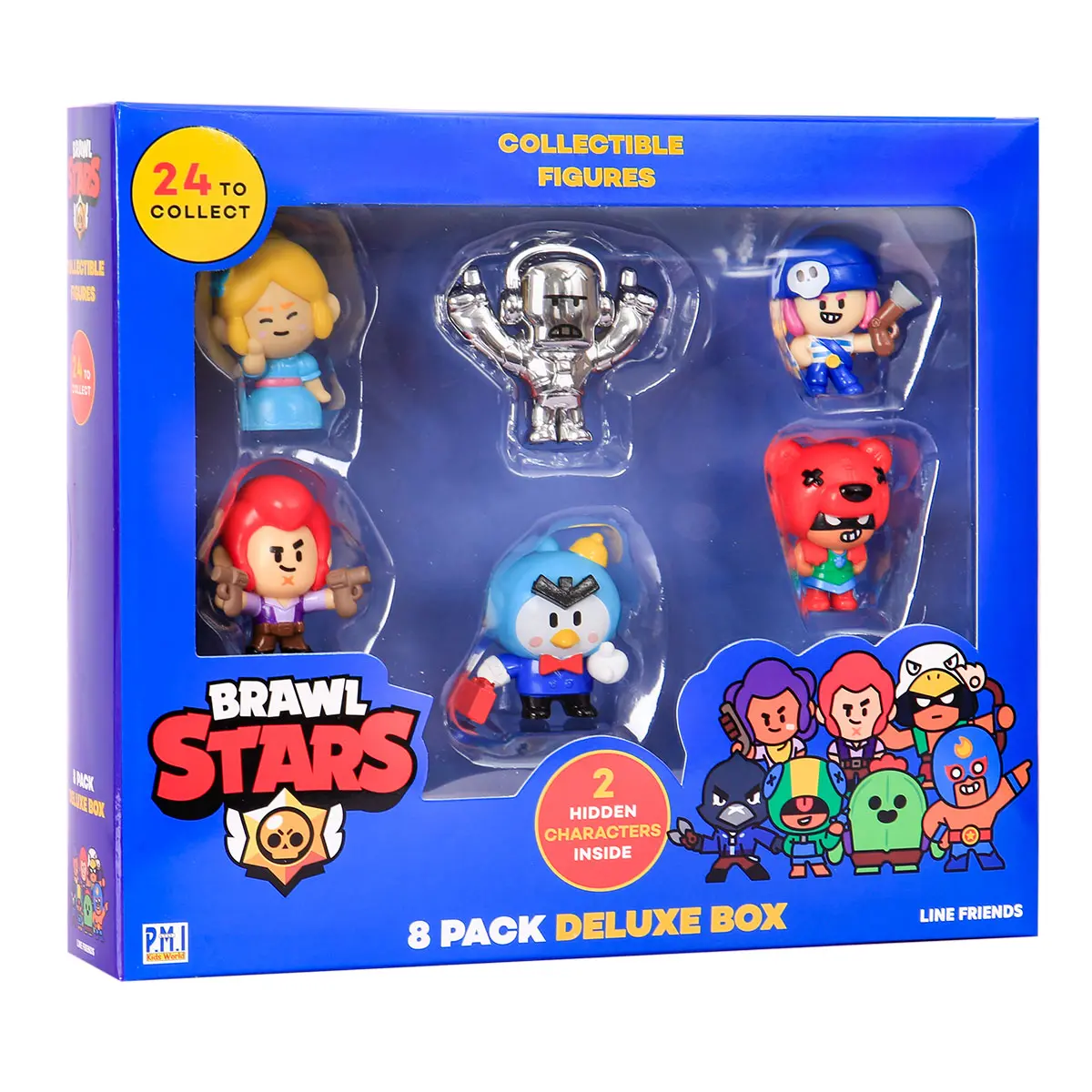 Figurka PMI Kids World Brawl Stars - 8 Pack Deluxe Box Ver.A BRW2070A