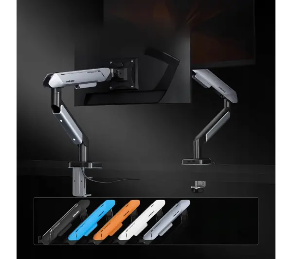 Anda Seat Stealth II PRO od 17" do 42" Max 15kg Biały - Kup na Raty - RRSO 0%