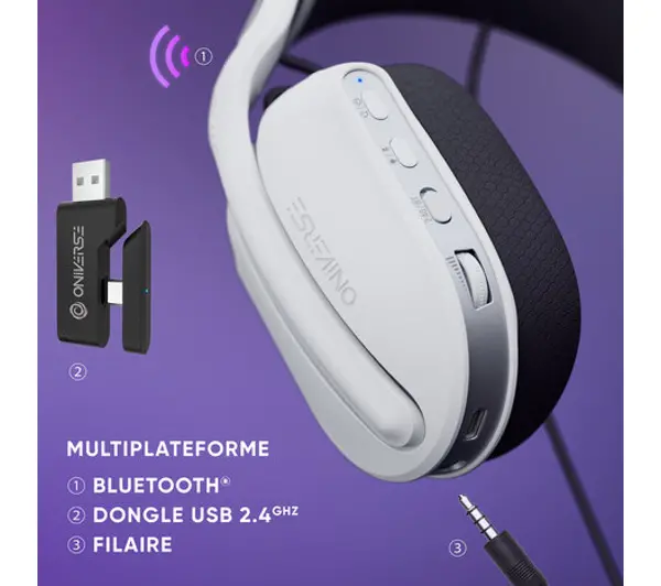 Oniverse Polaris Celestial White Nauszne Biały