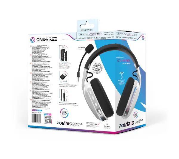 Oniverse Polaris Celestial White Nauszne Biały