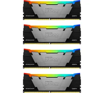 Pamięć RAM Kingston FURY Renegade RGB DDR4 64GB (4 x 16GB) 3200 CL16 Szary