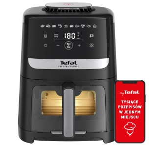 Air fryer Tefal Easy Fry Silence Vision XL EY5568 1670W 5l Aplikacja mobilna