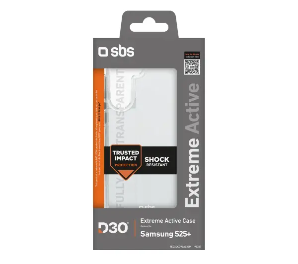 SBS D3O do Galaxy S25 Plus Przezroczysty