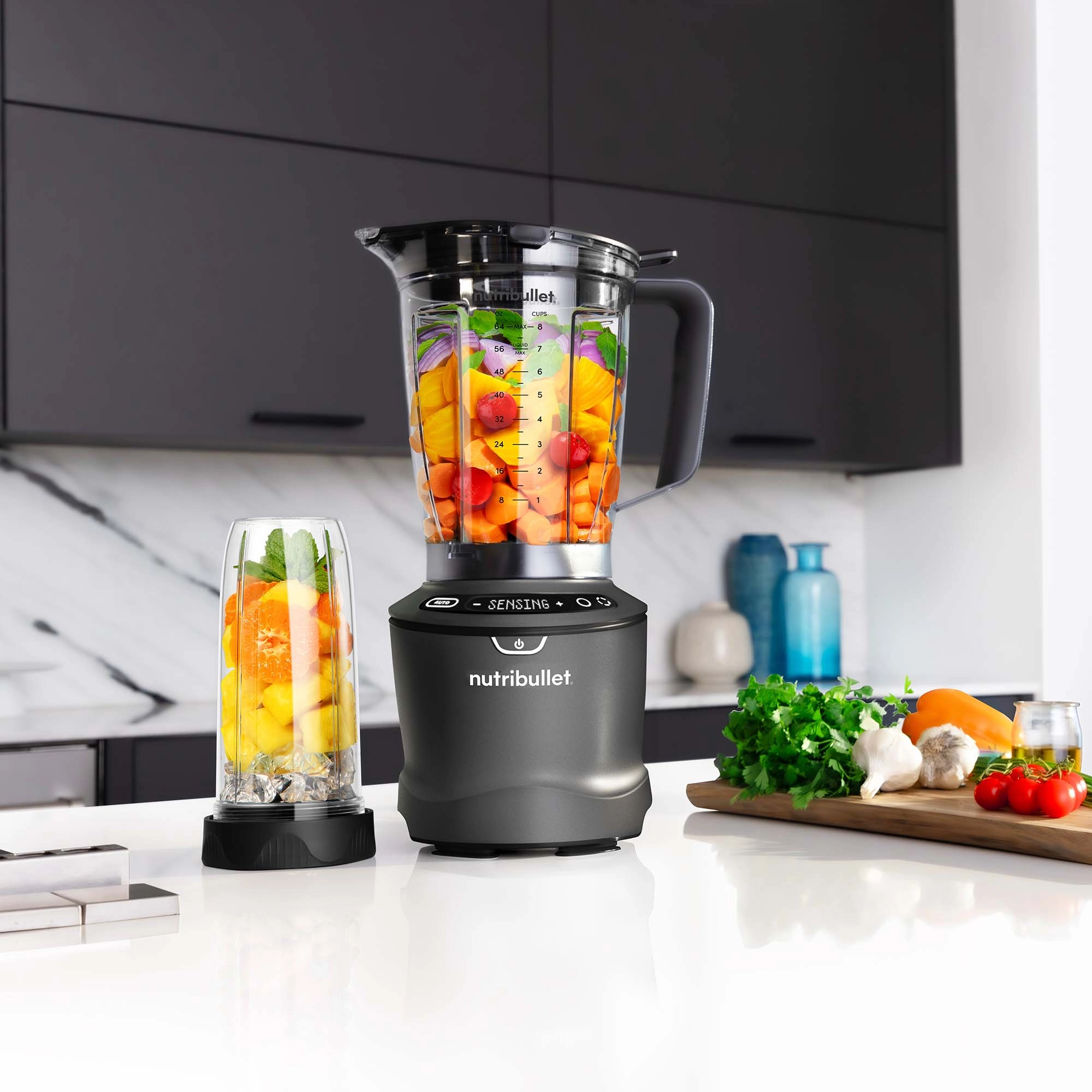 Blender kielichowy Nutribullet Combo NBF550DG 1,8l 2 butelki