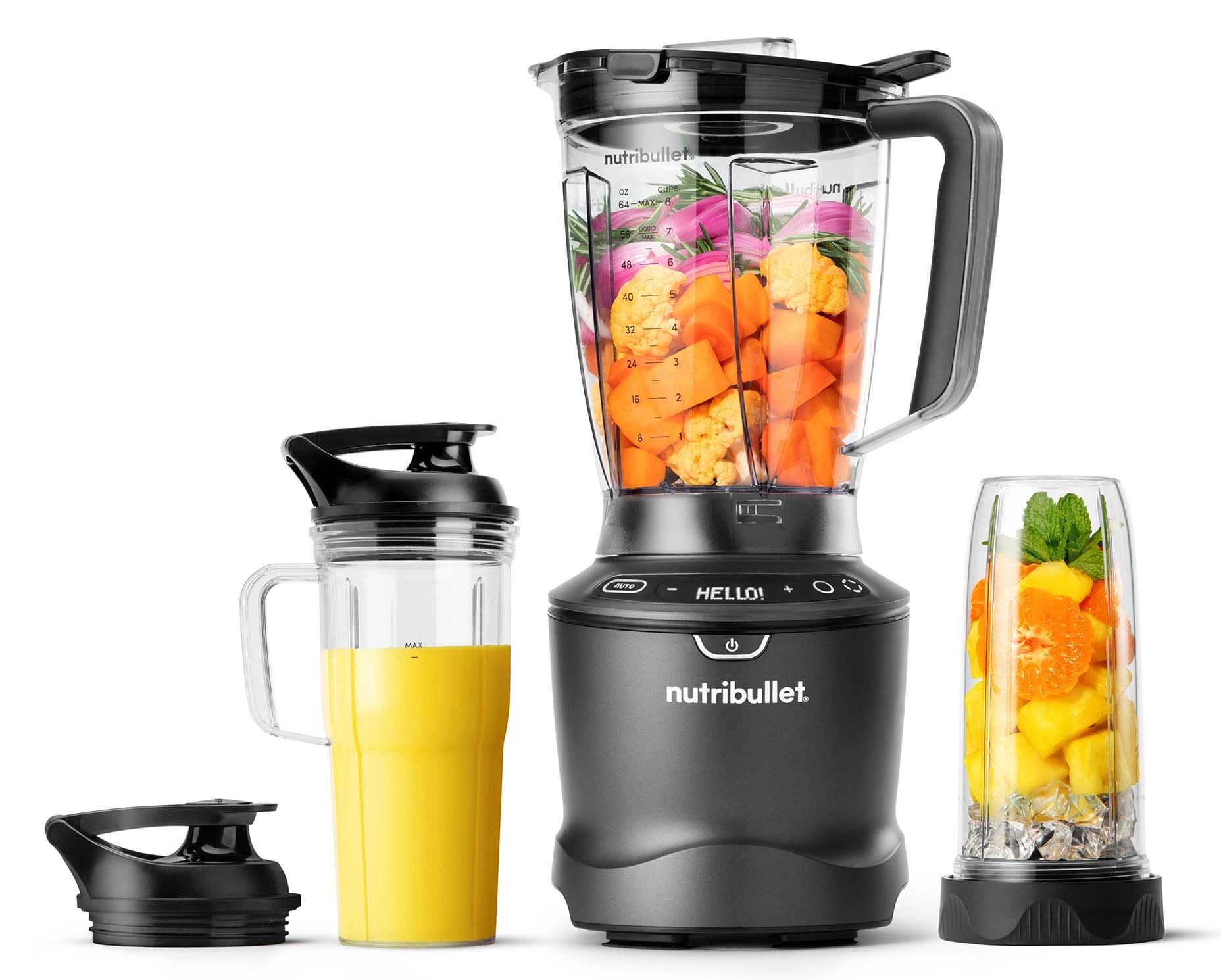 Blender kielichowy Nutribullet Combo NBF550DG 1,8l 2 butelki