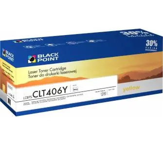 Toner Black Point LCBPSCLT406Y (zamiennik CLT-Y406S) Żółty