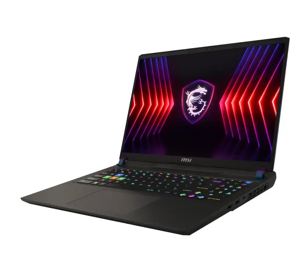 MSI Vector 16 HX A14VHG-820PL 16" 240Hz i9-14900HX 16GB RAM 1TB Dysk SSD RTX4080 DLSS3 Win11 Szary - Kup na Raty - RRSO 0%