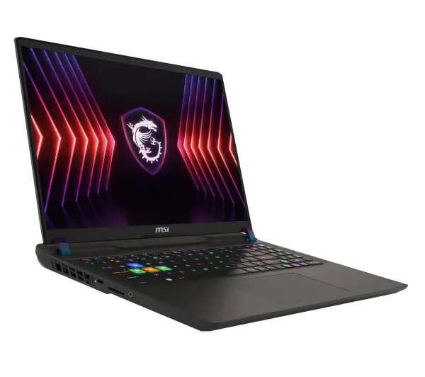 MSI Vector 16 HX A14VHG-820PL 16" 240Hz i9-14900HX 16GB RAM 1TB Dysk SSD RTX4080 DLSS3 Win11 Szary - Kup na Raty - RRSO 0%