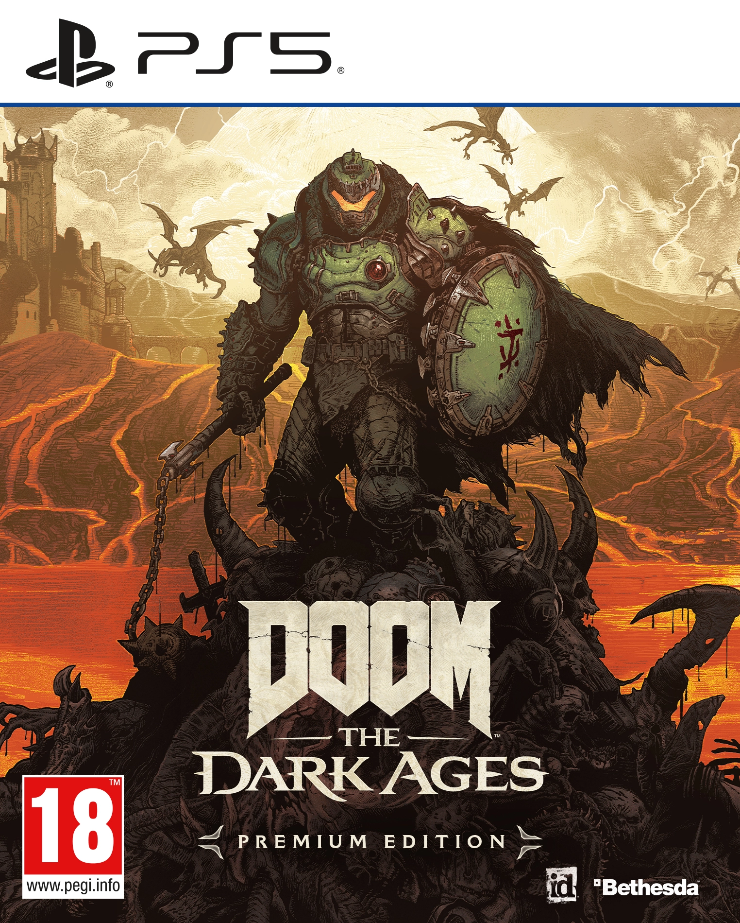 DOOM The Dark Ages Edycja Premium Gra na PS5