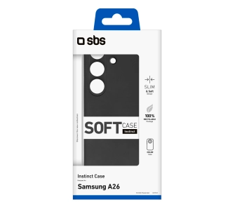 Etui SBS Instinct do Galaxy A26 Czarny