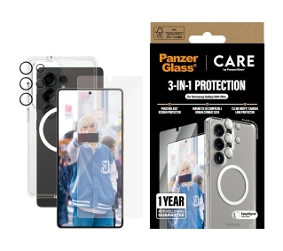 PanzerGlass CARE by PanzerGlass Flagship 3w1 Etui+Szkło+Lens do Galaxy S25 Ultra - Kup na Raty - RRSO 0%