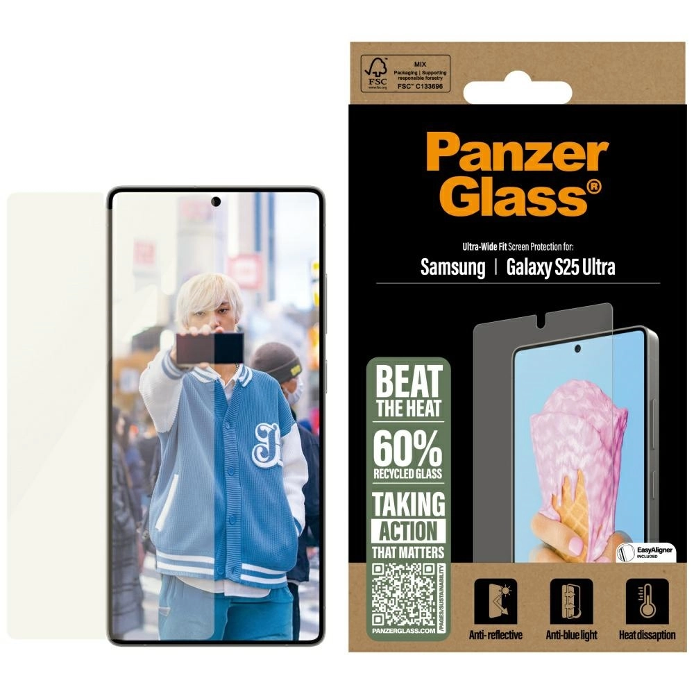 Szkło hartowane PanzerGlass All-in-One Ultra-Wide Fit do Galaxy S25 Ultra