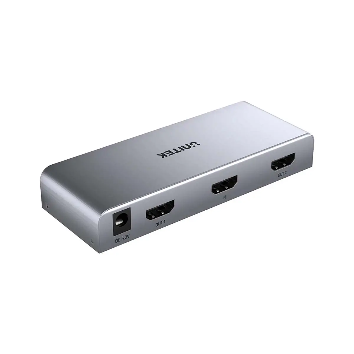 Rozdzielacz Unitek V1130A01-EU Rozgałęźnik sygnału HDMI 1 IN-2 OUT 4K