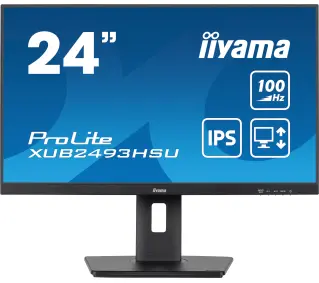 iiyama ProLite XUB2493HSU-B7 24" Full HD IPS 100Hz 1ms MPRT - Kup na Raty - RRSO 0%