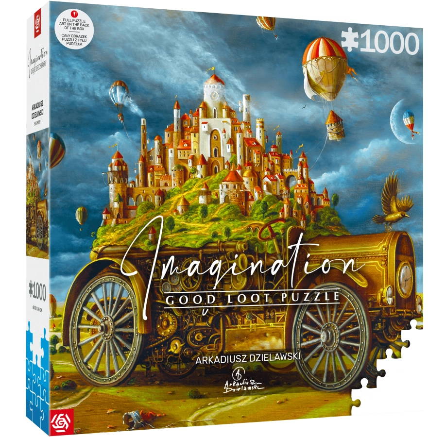 Puzzle Good Loot Arkadiusz Dzielawski Wielka Przeprowadzka / Big Move Imagination Puzzle 1000 elementów