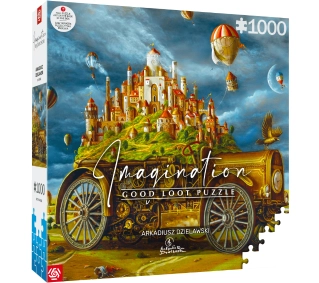 Good Loot Arkadiusz Dzielawski Wielka Przeprowadzka / Big Move Imagination Puzzle 1000 elementów