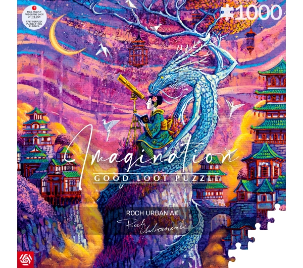 Good Loot Roch Urbaniak Sakura i Ryu / Sakura & Ryu Imagination Puzzle 1000 elementów