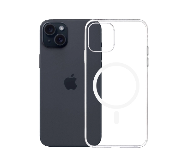 3mk Clear MagCase do iPhone 15 Plus Przezroczysty