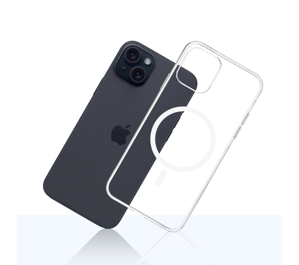 3mk Clear MagCase do iPhone 15 Plus Przezroczysty