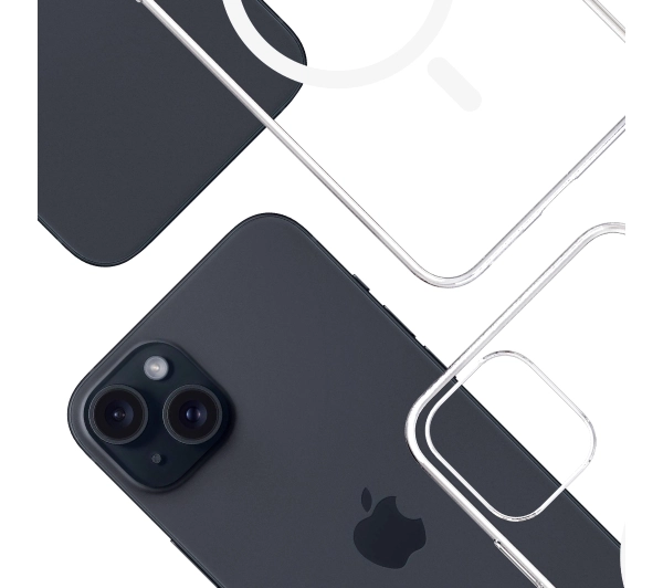 3mk Clear MagCase do iPhone 15 Plus Przezroczysty