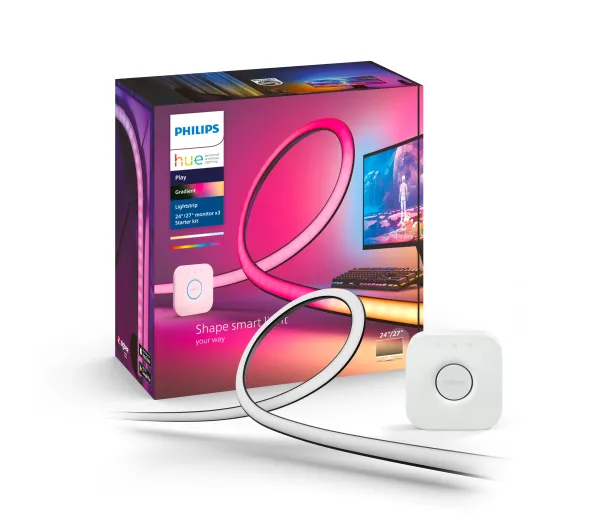 Inteligentne oświetlenie - Philips Hue Zestaw startowy Play gradient PC 24 - 27