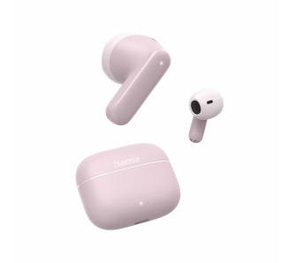 Słuchawki bezprzewodowe Hama TWS Freedom Light II Douszne Bluetooth 5.3 Różowy