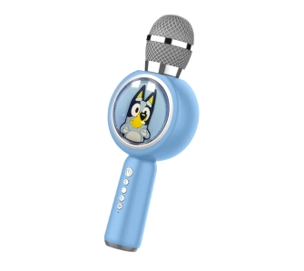 Mikrofon z głośnikiem Bluetooth OTL Technologies Bluey PopSing LED Light Up Wireless Karaoke 5W Jasnoniebieski