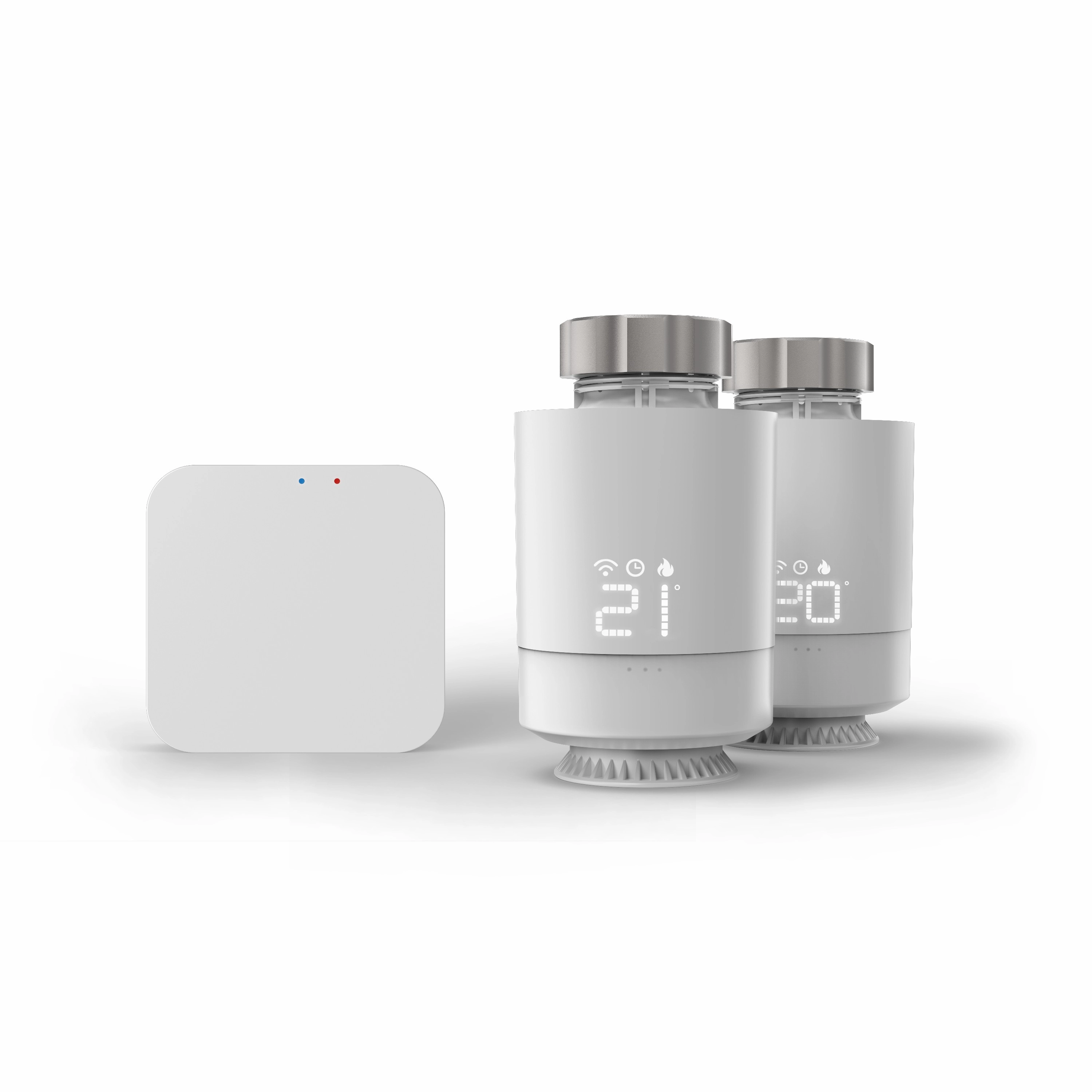 Termostat Hama 2x Głowica Smart Home WiFi Asystent Głosowy
