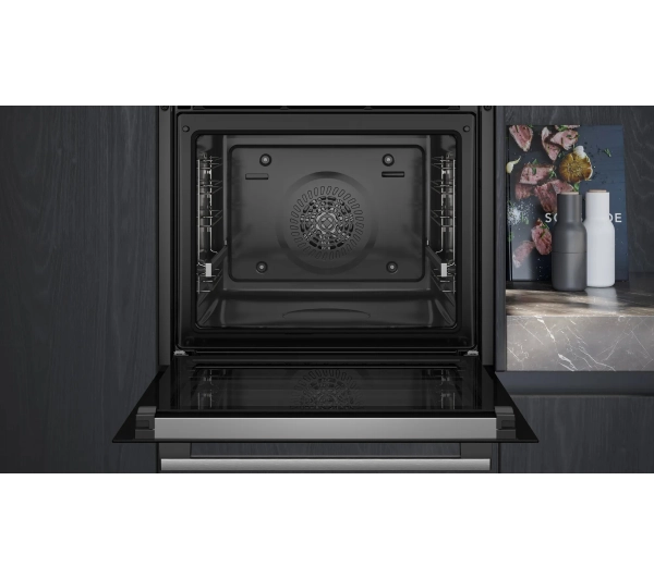 Siemens iQ500 HB578GES7 Termoobieg AirFry Zdalne sterowanie Czarny - Kup na Raty - RRSO 0%