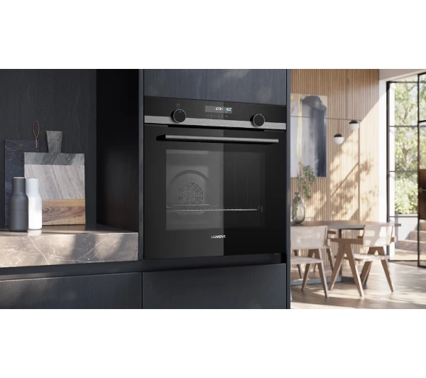 Siemens iQ500 HB578GES7 Termoobieg AirFry Zdalne sterowanie Czarny - Kup na Raty - RRSO 0%