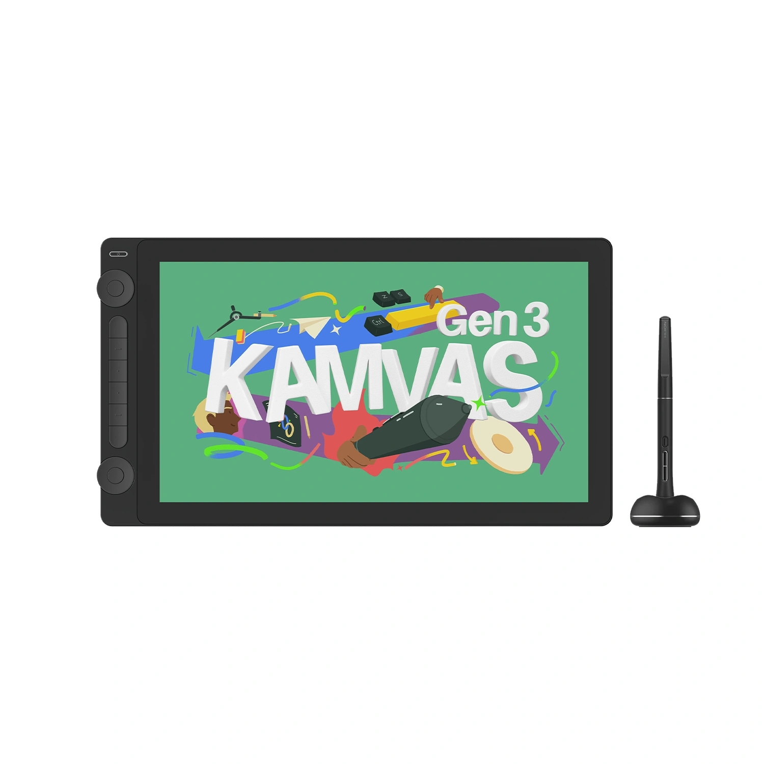 Tablet graficzny Huion Kamvas 16 Gen 3 Czarny