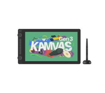 Tablet graficzny Huion Kamvas 16 Gen 3 Czarny