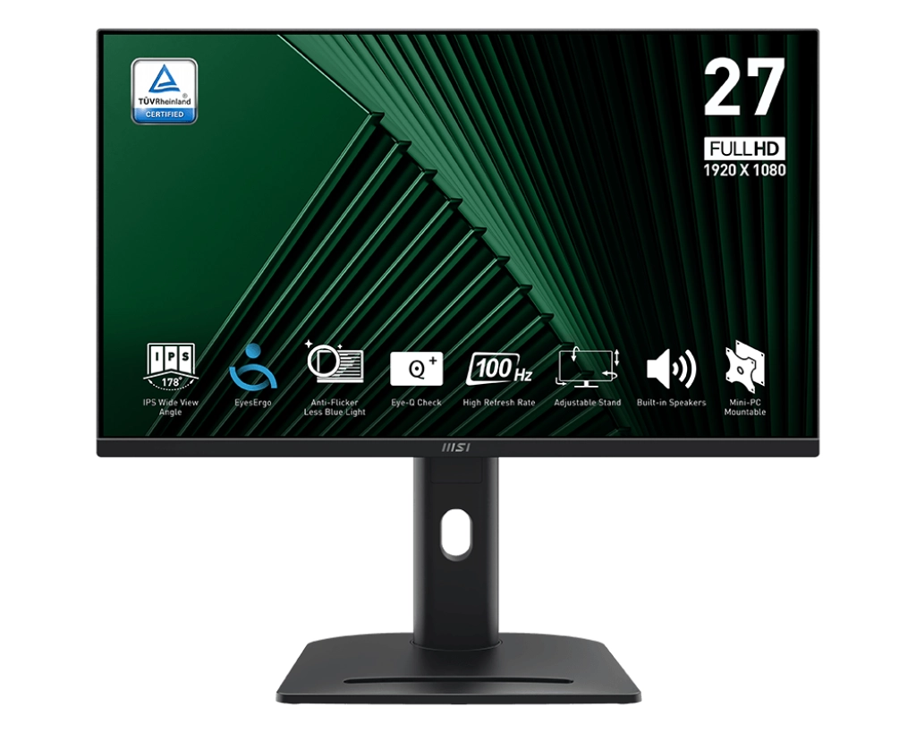 Monitor MSI PRO MP275PG 27" Full HD IPS 100Hz 1ms MPRT