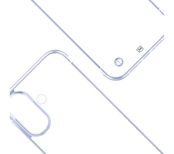 3mk Just20g Clear Case do iPhone 16 Plus Przezroczysty