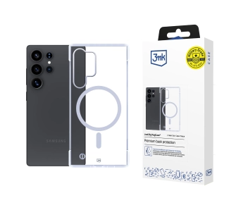 Etui 3mk Just20g MagCase do Galaxy S25 Ultra Przezroczysty