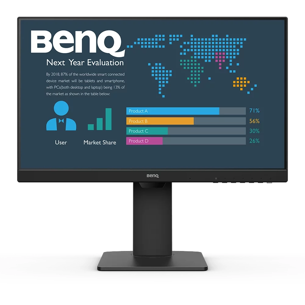 Monitor BenQ BL2486TC 23,8" Full HD IPS 100Hz 5ms