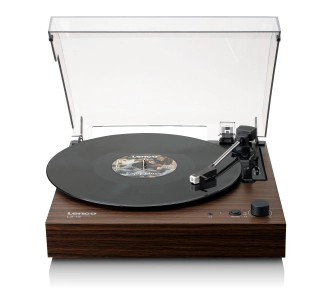 Gramofon Lenco LS-15WD Manualny Napęd paskowy, Przedwzmacniacz Bluetooth Drewno